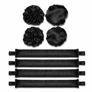 ZYNAH Satin Heatless Hair Curlers (Bun Bons 4 Set)