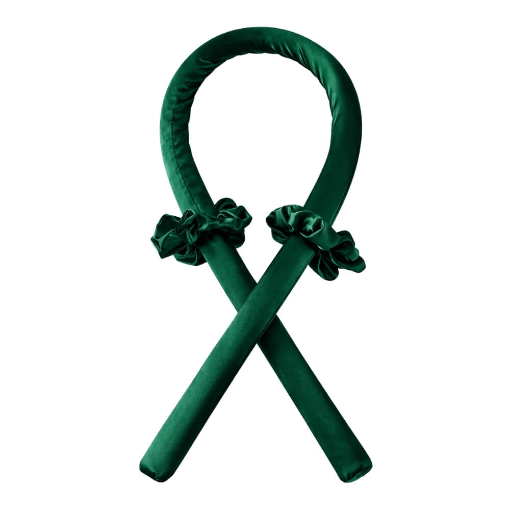 Heatless Hair Curling Rod Set ZYNAH emerald