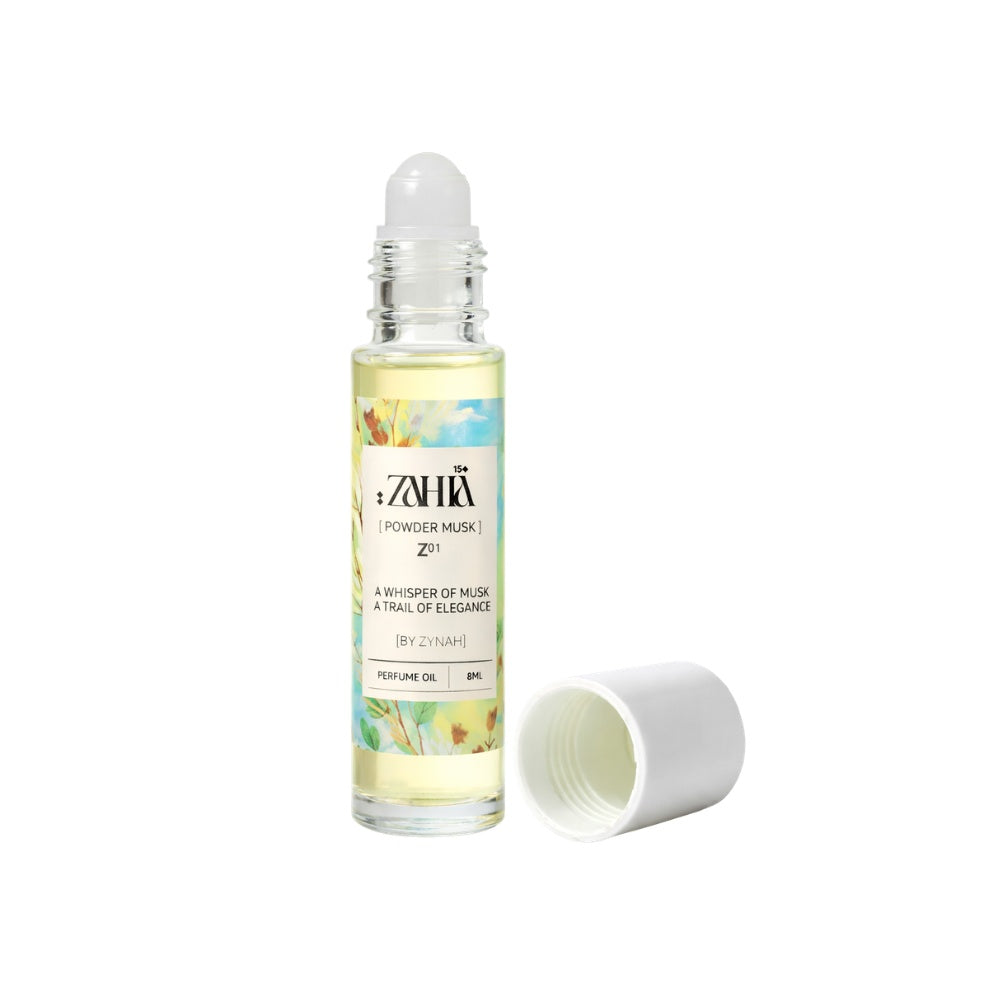 Zahia Powder Musk Oil Perfume on ZYNAH