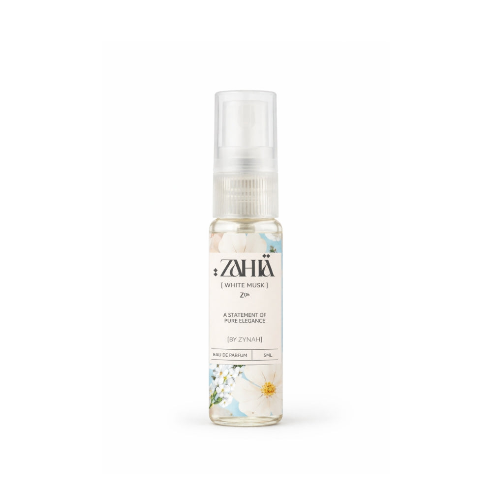 Shop Zahia White Musk 5ml Perfume on ZYNAH