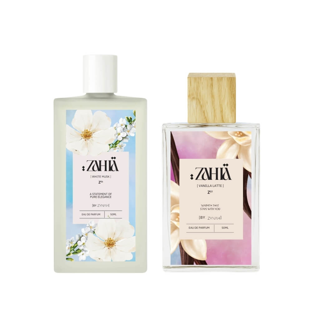Zahia White Musk + Vanilla Latte 50ML Perfumes on ZYNAH