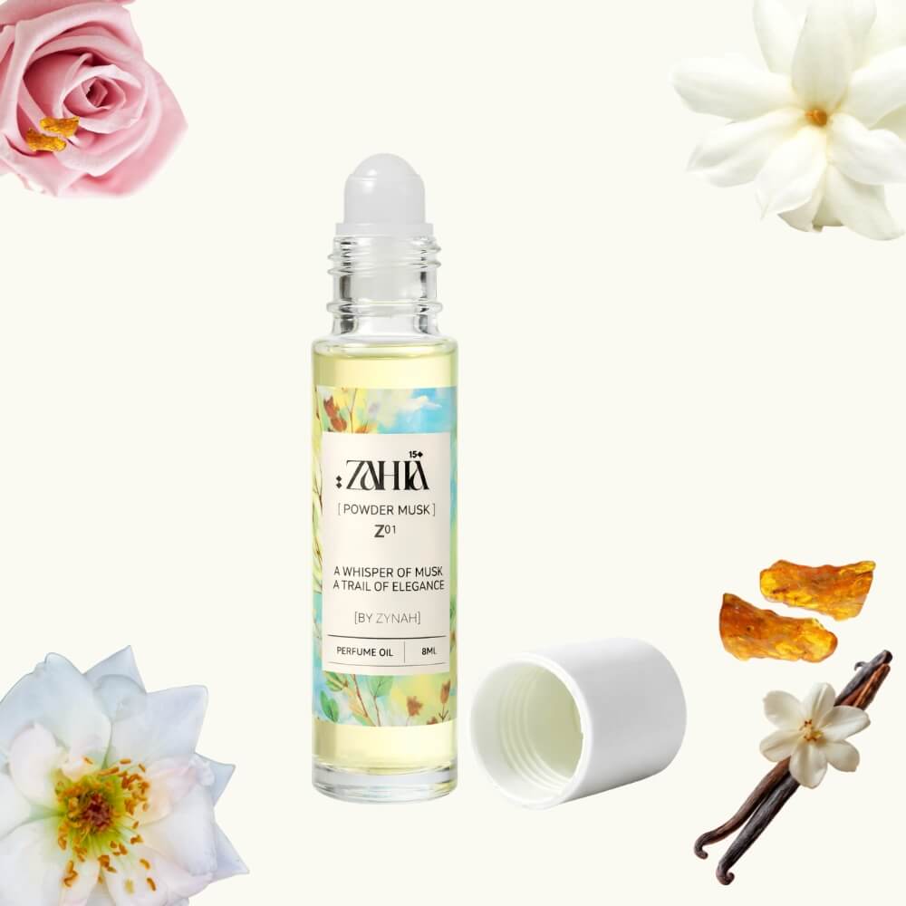 Zahia Powder Musk Oil Perfume (0% Alcohol)