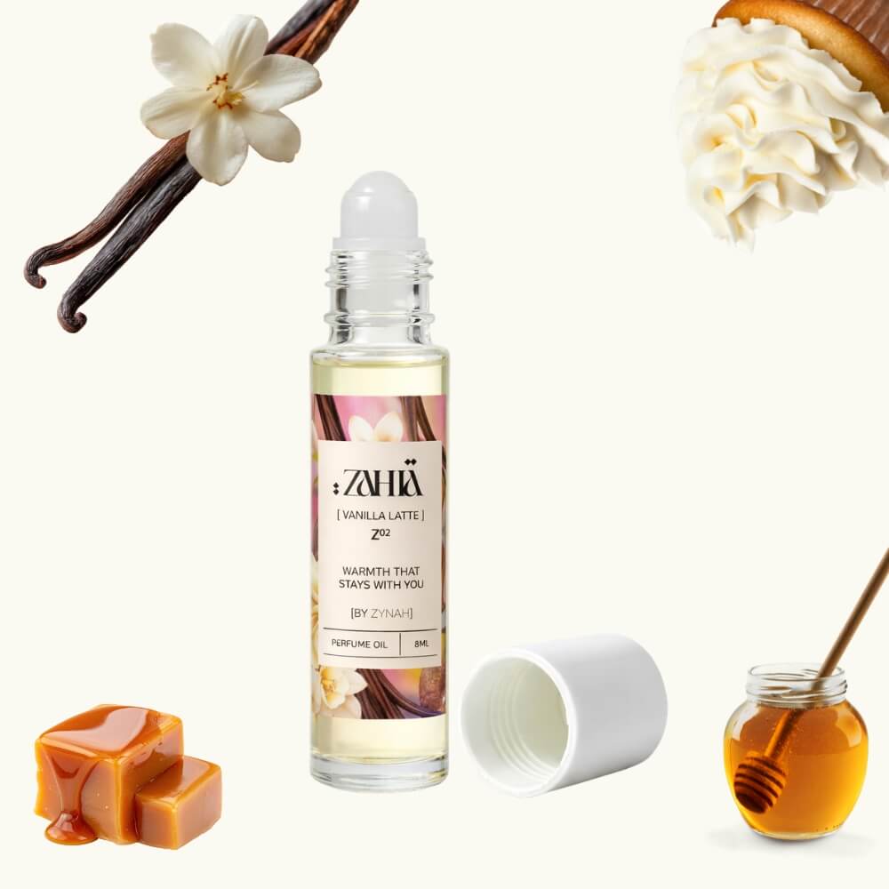 Zahia Vanilla Latte Oil Perfume (0% Alcohol)