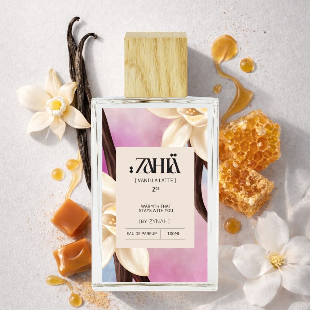 Zahia Vanilla Latte Lovers ( Perfume + Dry oil ) 100 ml