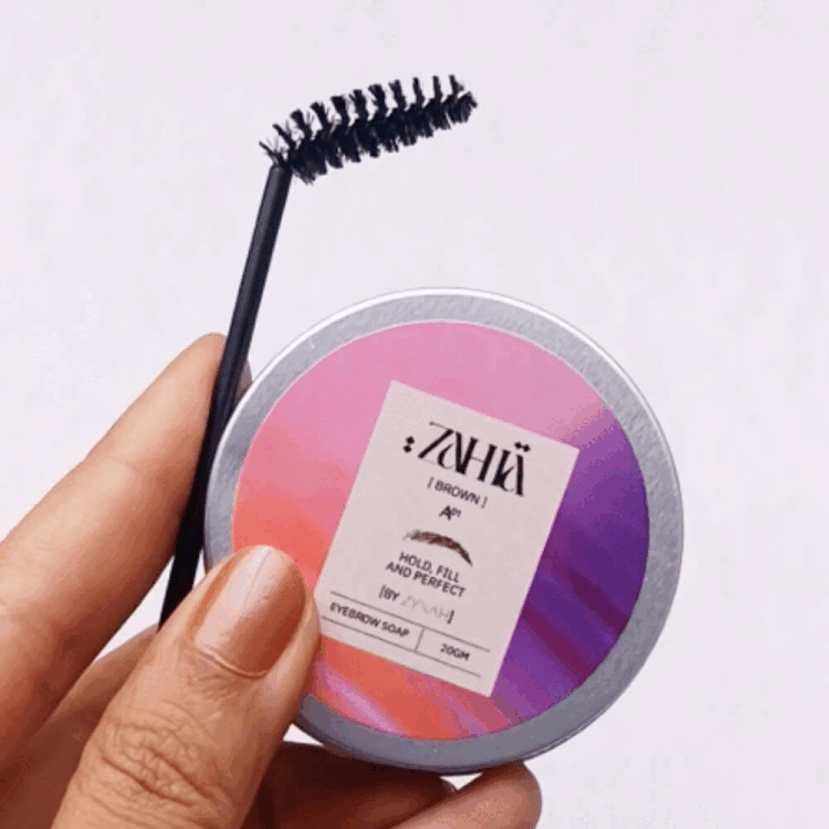 Zahia Brown Brow Soap (Define, Hold & Fill)