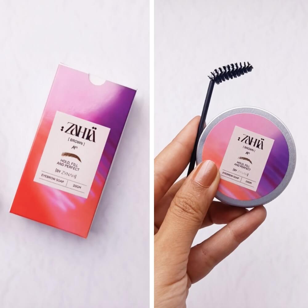 Zahia Black Brow Soap (Define, Hold & Fill)