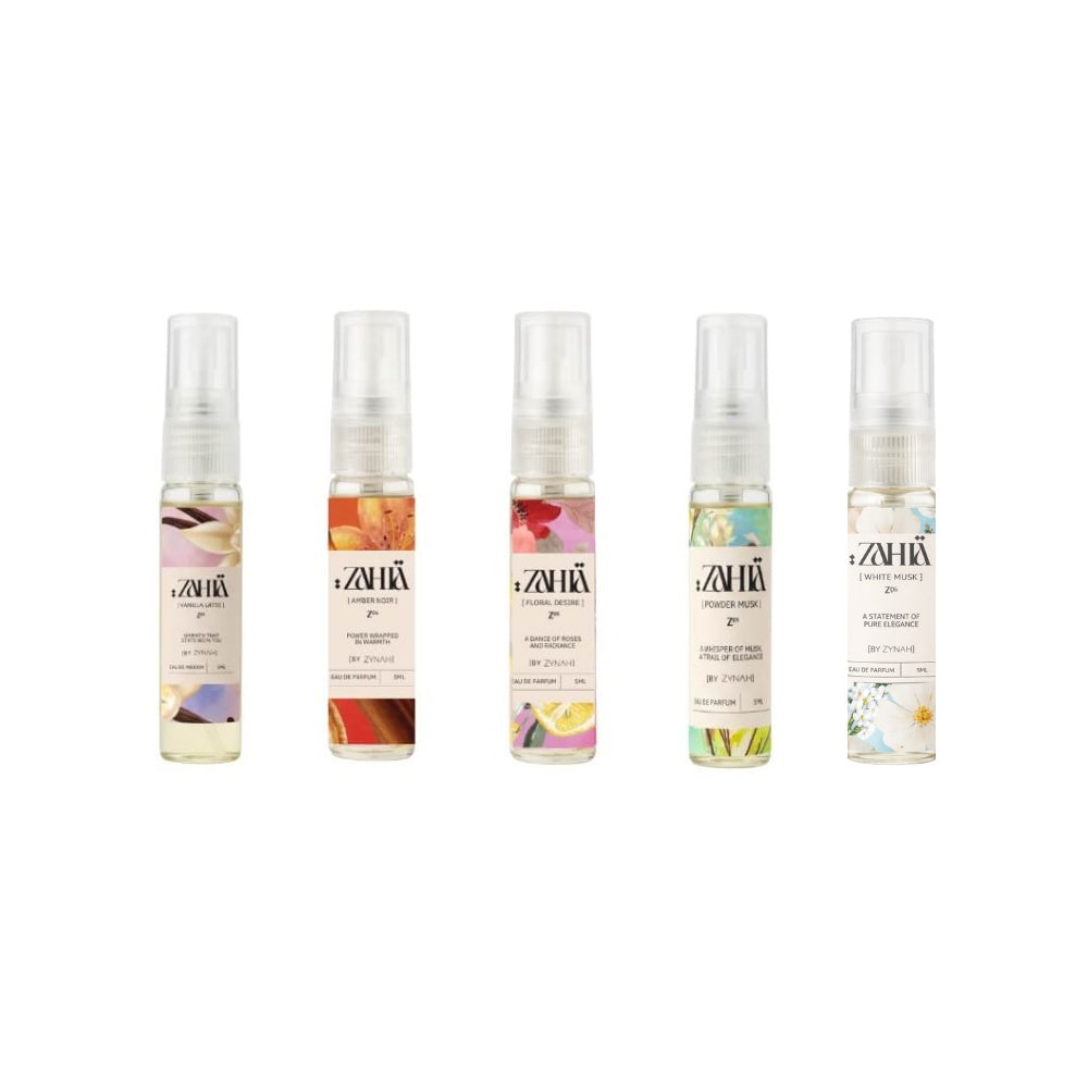 Zahia 5-Scent Discovery Bundle perfumes