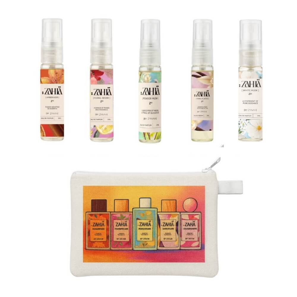 Zahia 5-Scent Discovery Bundle perfumes