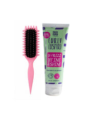 Zynah Curly Brush + Plumpy Curly Hair Gel on ZYNAH