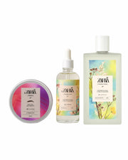 Zahia Brown Brow Soap + Powder Musk ( Dry Oil 100ml + Perfume 50ml ) on ZYNAH