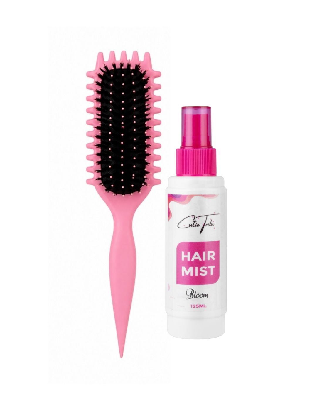 Curl Goals Set ( Curly Hair Brush + CT Bloom Hair Mist ) on ZYNAH