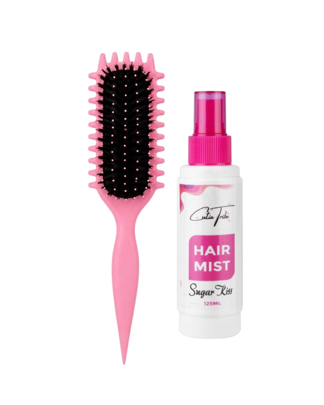 Curl Goals Set (  Curly Hair Brush + CT Sugar Kiss Hair Mist ) on ZYNAH