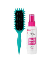 Curl Goals Set ( Curly Hair Brush + CT Bloom Hair Mist ) on ZYNAH