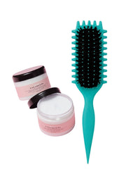 Zynah Viral Curly Brush + Braes Deep Hair Mask(500ML) on ZYNAH