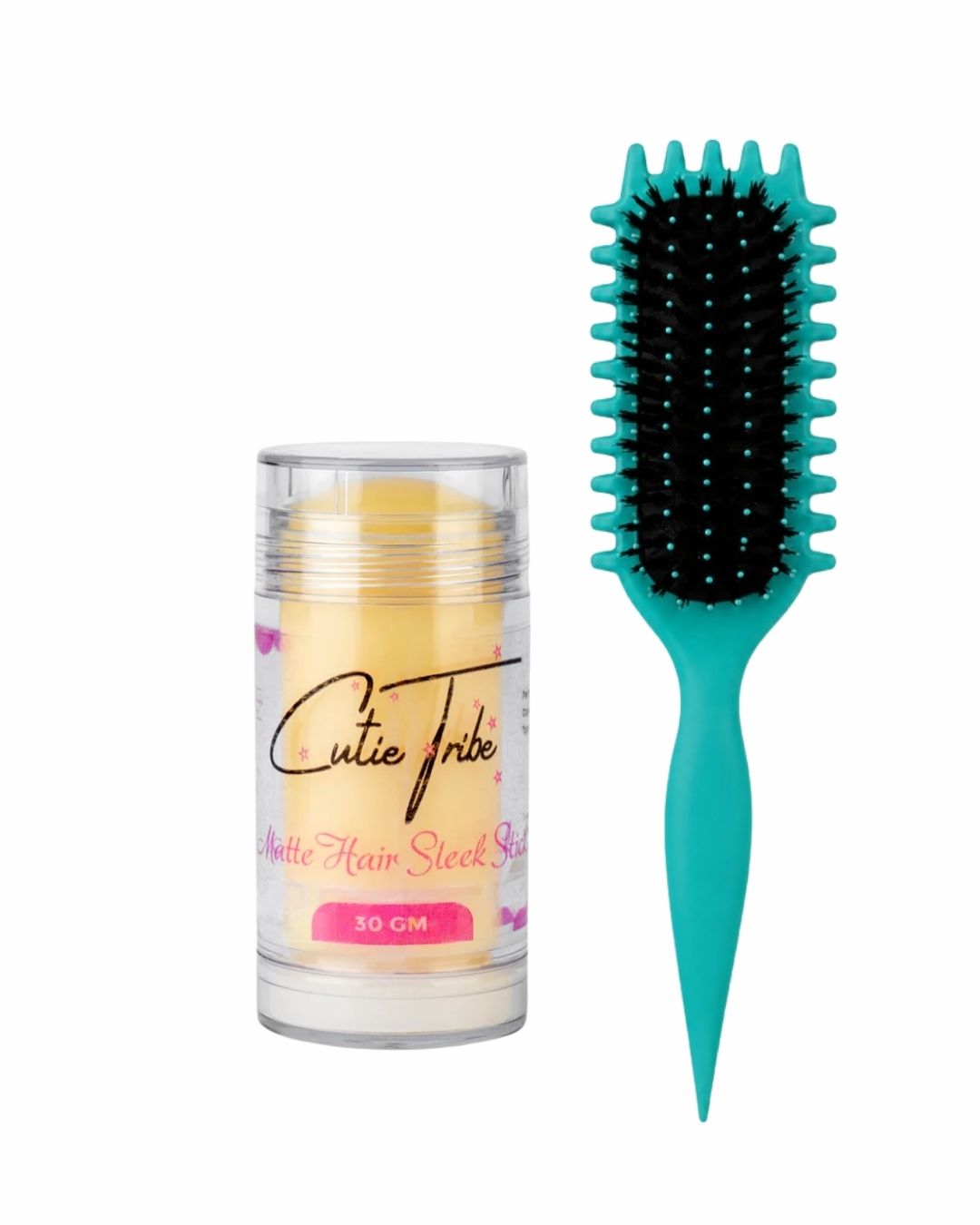 The Best Curly Combo (CT Matte Sleek Stick + Curly Brush ) on ZYNAH