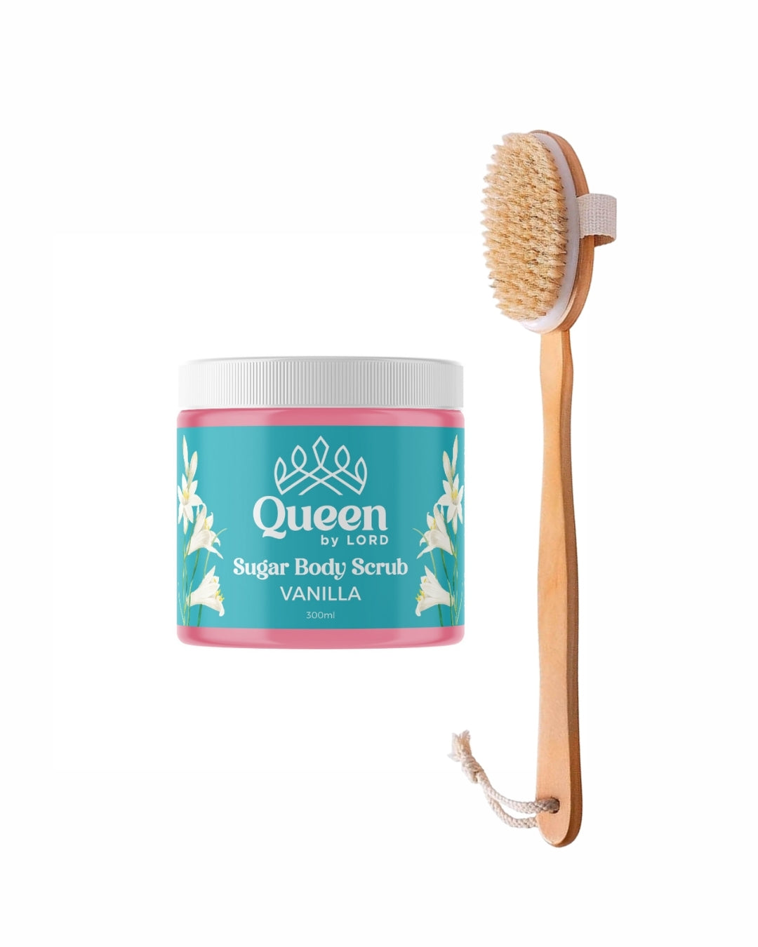 Dry Brush + Queen Body Sugar Scrub on ZYNAH