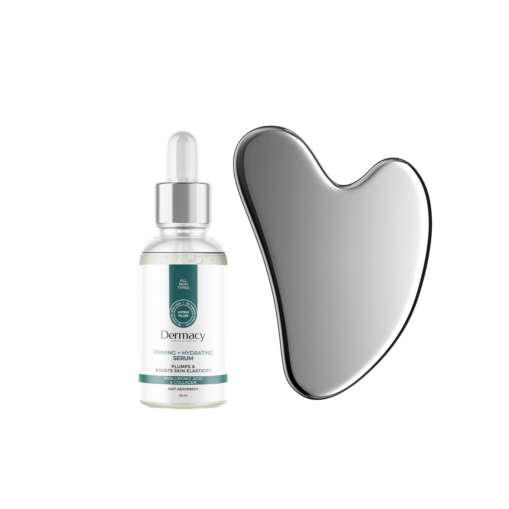 Gua Sha + Dermacy (Firming + Hydrating) Serum on ZYNAH