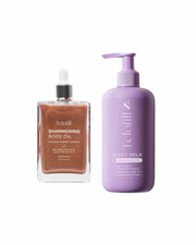 Telofill Top Sellers (Body Milk Oriental Roses & Vanilla + Shimmering Body Oil) on ZYNAH