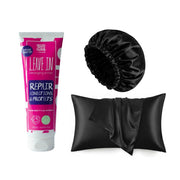 Plumpy Curls Leave-In + ZYNAH Satin Bonnet & Pillowcase on ZYNAH