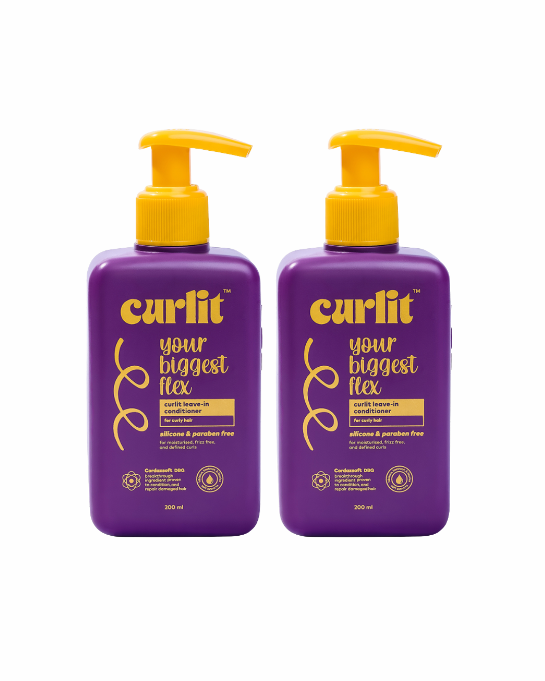 Curlit Curly Lovers Twin Pack Leave-in on ZYNAH