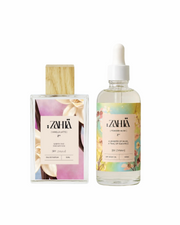 Zahia Vanilla Latte Perfume + Dry Body Oil Powder Musk on ZYNAH