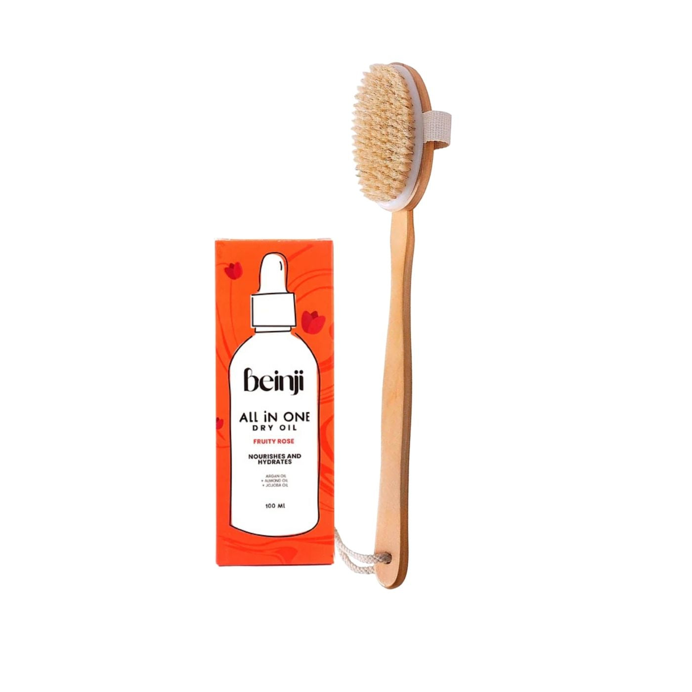 ZYNAH Dry Brush + Beinji Fruity Rose Dry Oil on ZYNAH