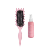 Zynah Curly Brush + Braes Detangling Leave-in Spray on ZYNAH