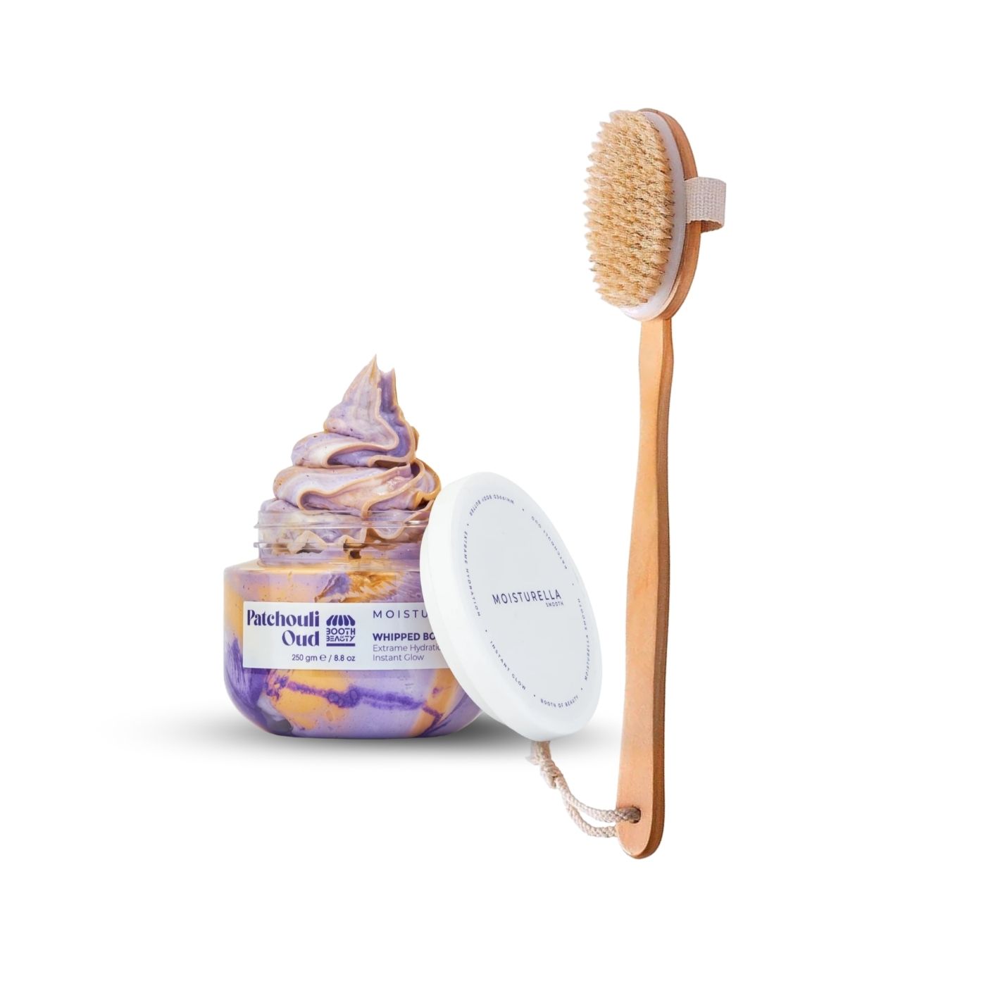 ZYNAH Dry Brush & Booth Of Beauty Body Butter on ZYNAH