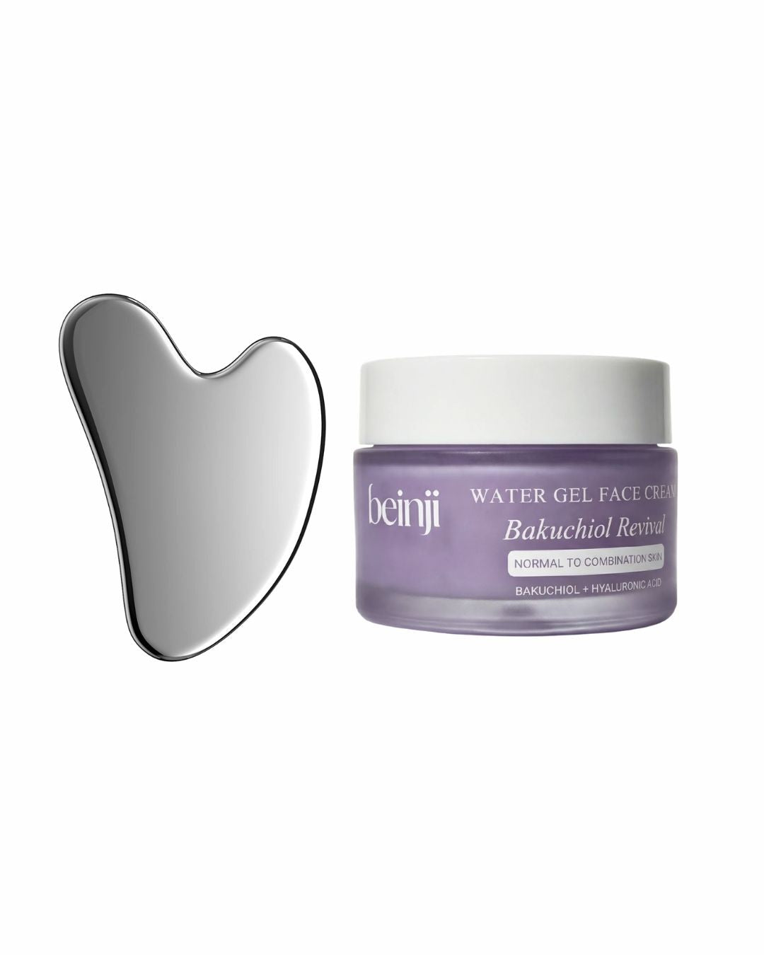 Gua Sha + Beinji FACE CREAM BAKUCHIOL REVIVAL on ZYNAH