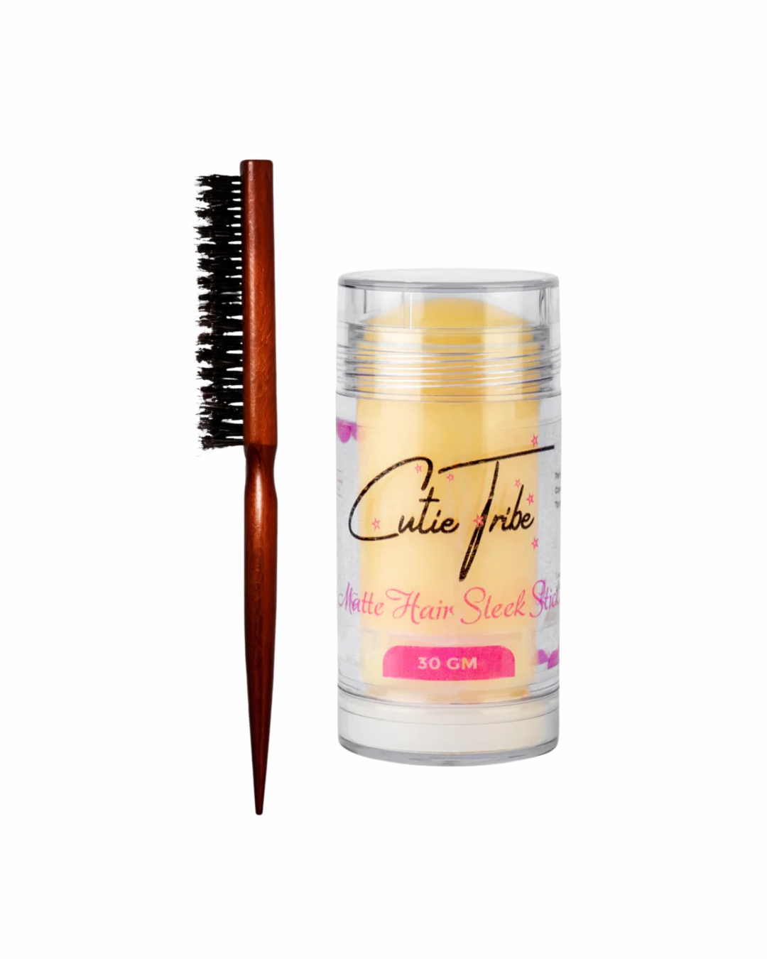 Smooth & Sleek Set ( Matte Sleek Stick + Edge Hair Brush ) on ZYNAH