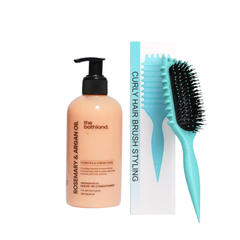 TBL Rosemary & Argan Leave-in + Viral Curly Hair Styling & Defining Brush on ZYNAH