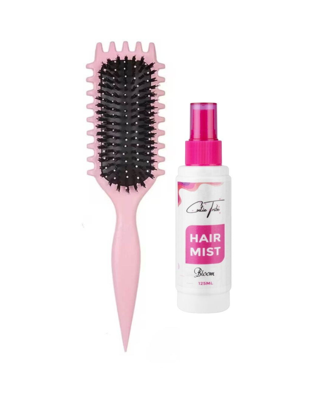 Curl Goals Set ( Curly Hair Brush + CT Bloom Hair Mist ) on ZYNAH