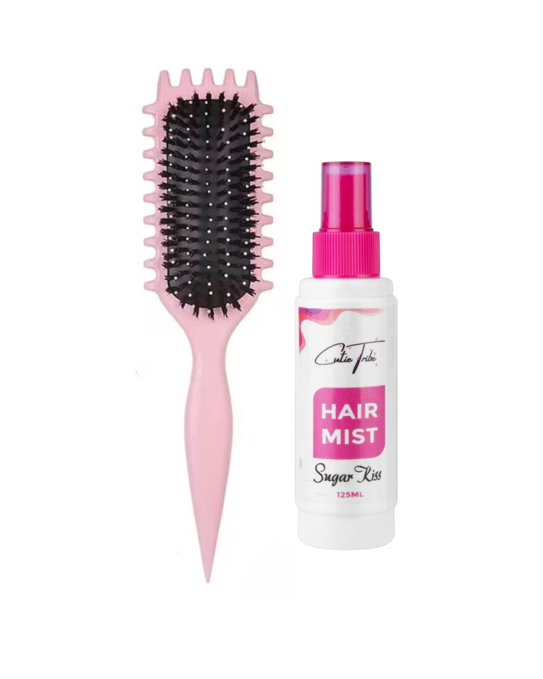 Curl Goals Set (  Curly Hair Brush + CT Sugar Kiss Hair Mist ) on ZYNAH