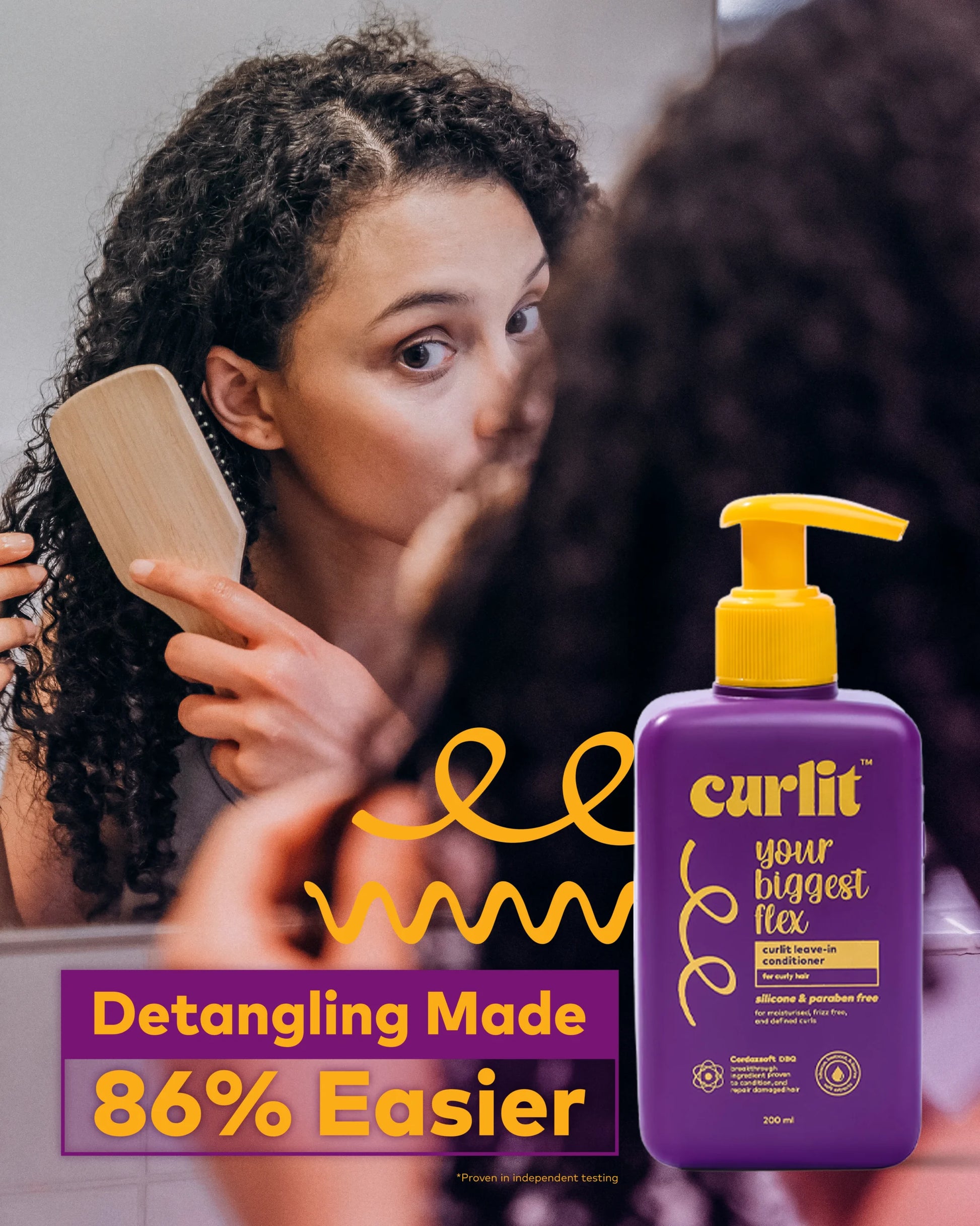 Curlit Leave-in Conditioner for Curly Hair