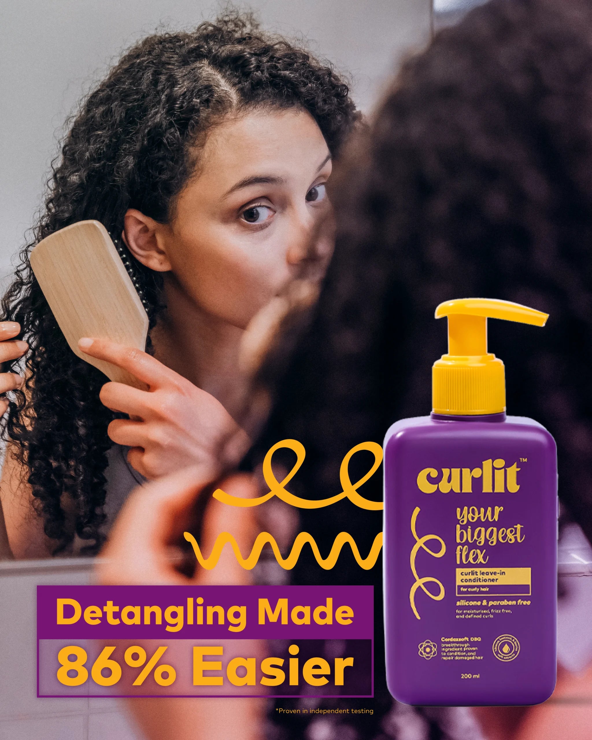 Curlit Leave-in Conditioner for Curly Hair