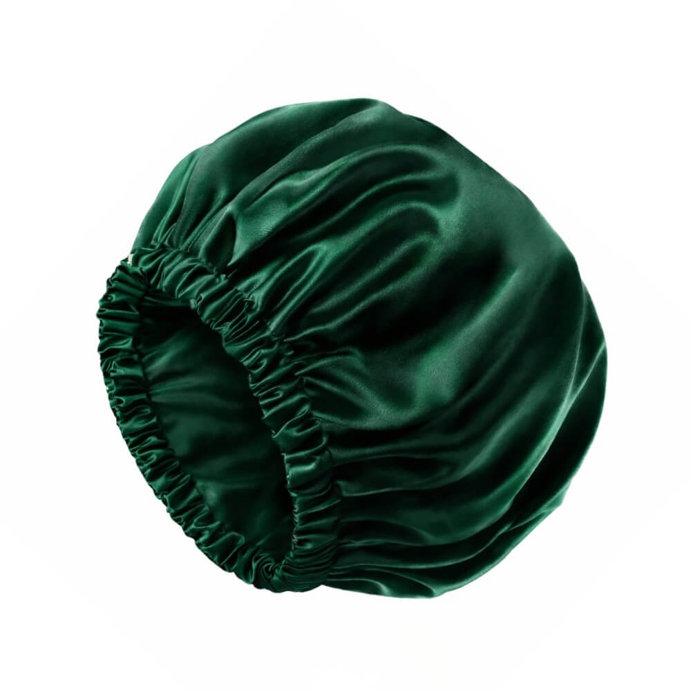 🎁 ZYNAH Emerald Satin Hair Bonnet (100% off)