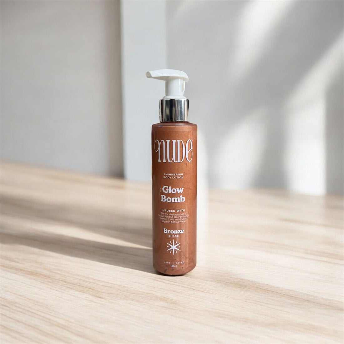 Shop Nude's Glow Bomb (Bronze Edition) SPF15 on ZYNAH