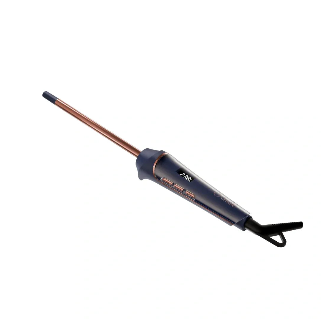 CH&BE Super Thin Titanium Hair Curler – 10mm Slim Barrel for Tight, Long-Lasting Curls