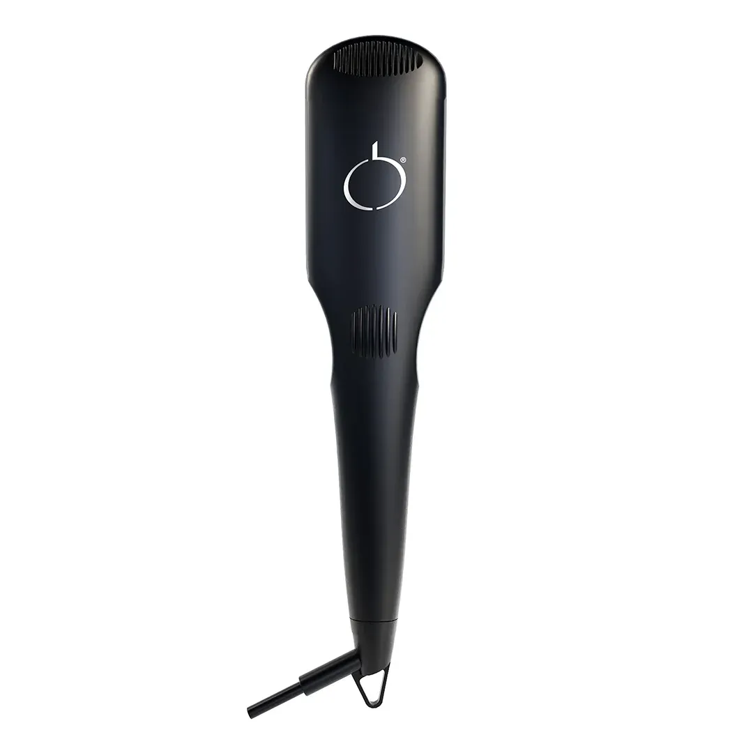 CH&BE Ionic Ceramic Straightening Brush  Nano Comb Design & Adjustable 170–450°F Heat