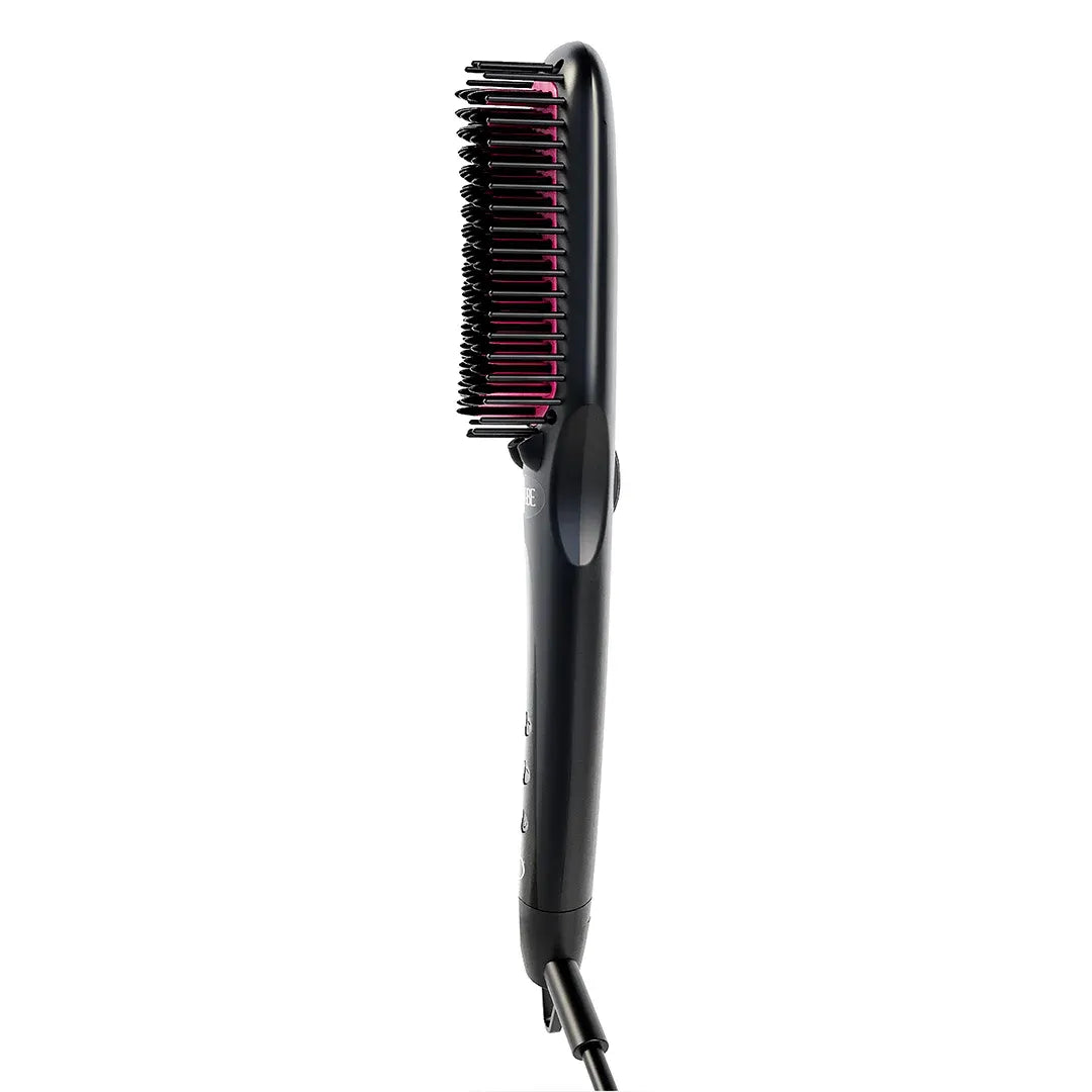 CH&BE Ionic Ceramic Straightening Brush  Nano Comb Design & Adjustable 170–450°F Heat
