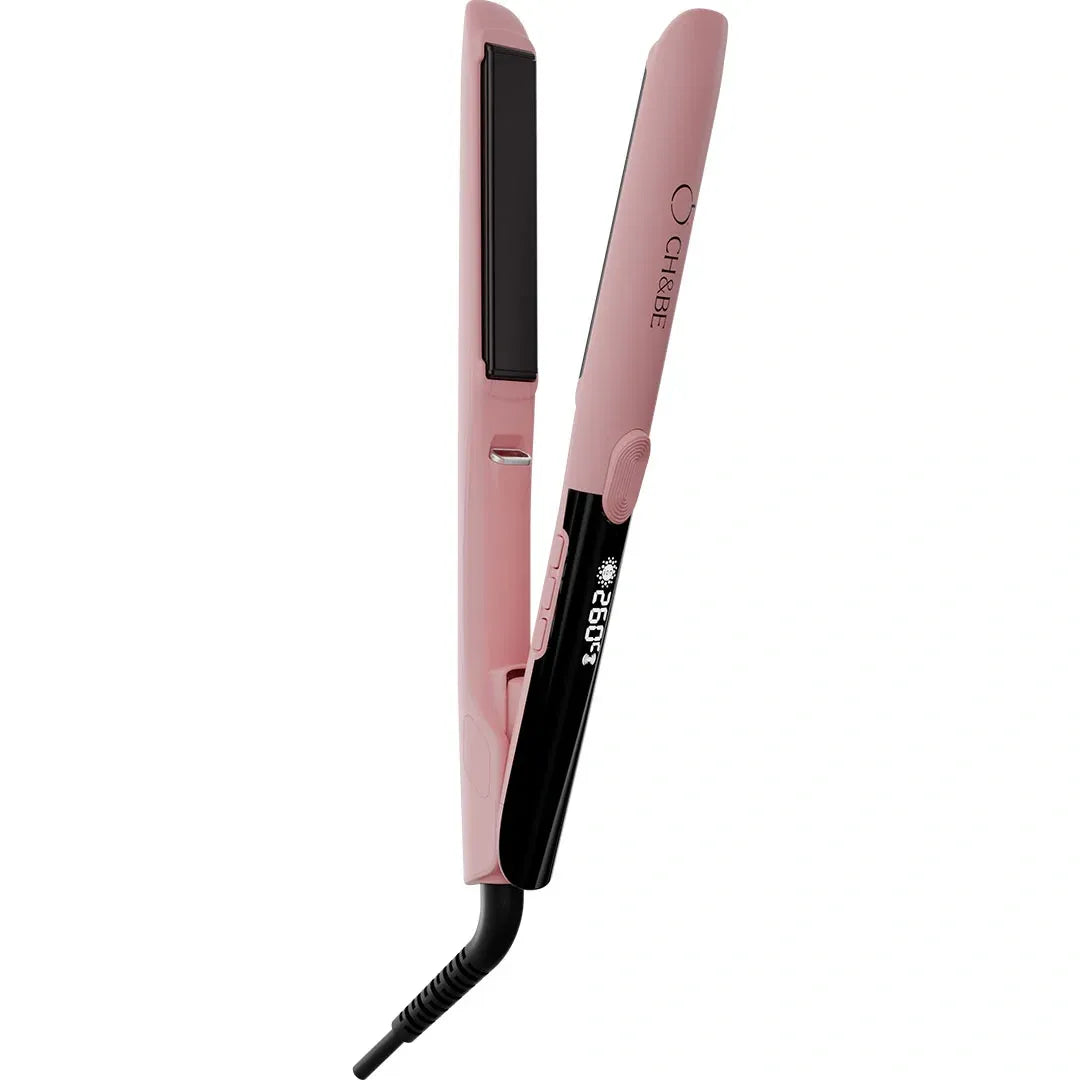 CH&BE Slim Ceramic Hair Straightener – Perfect for Short & Fine Hair