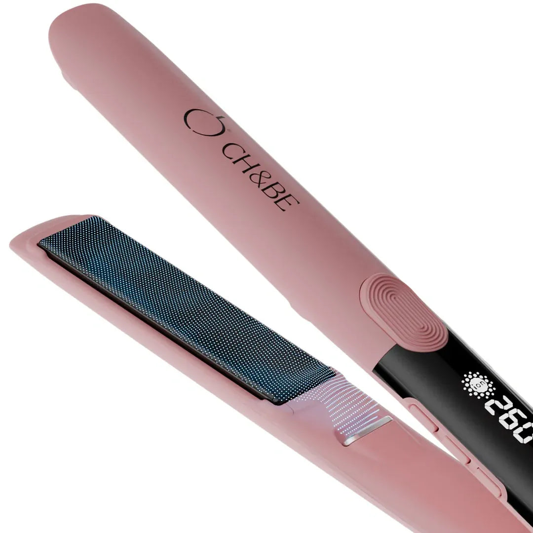 CH&BE Slim Ceramic Hair Straightener – Perfect for Short & Fine Hair