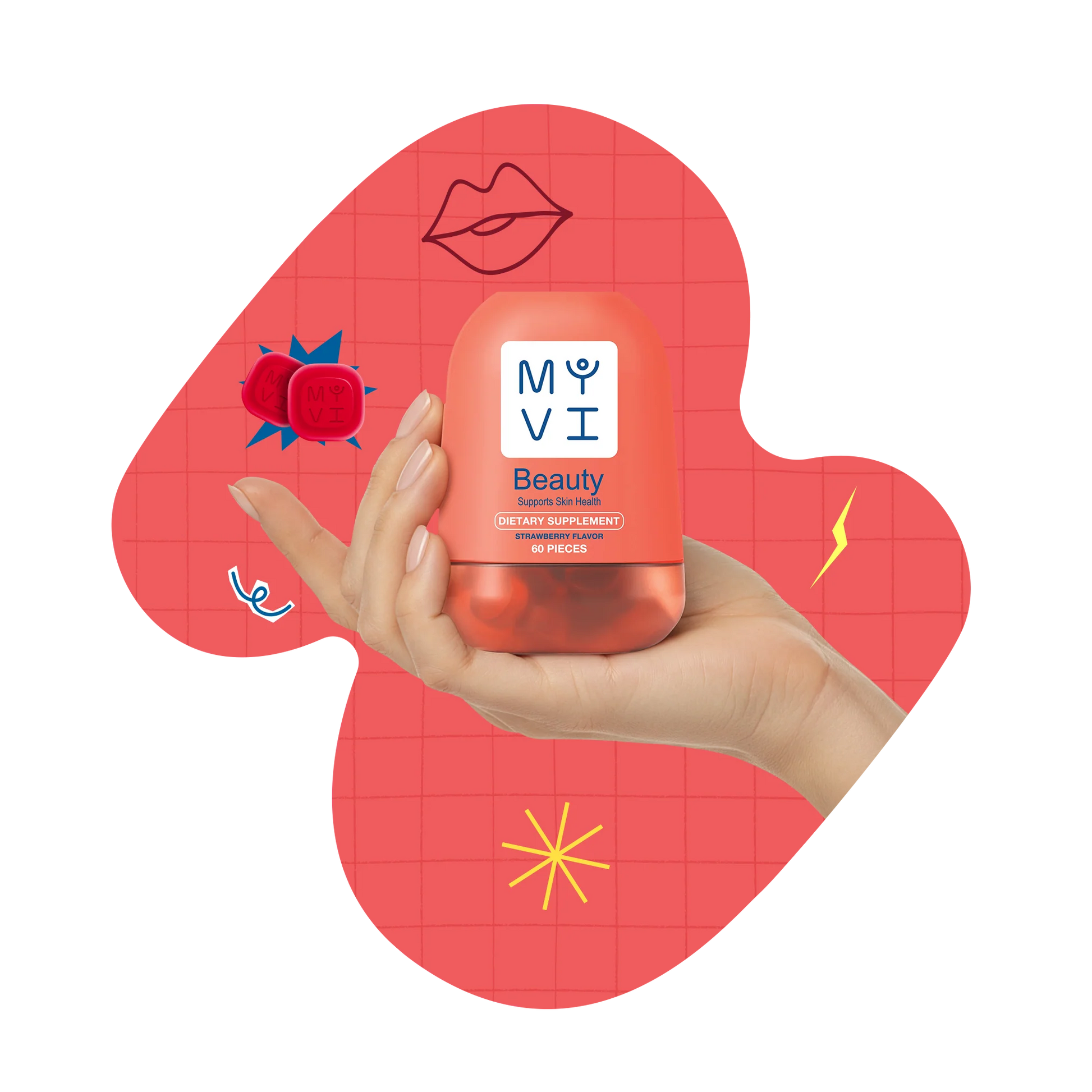 MYVI  MYBeauty Gummies - 60 Pieces