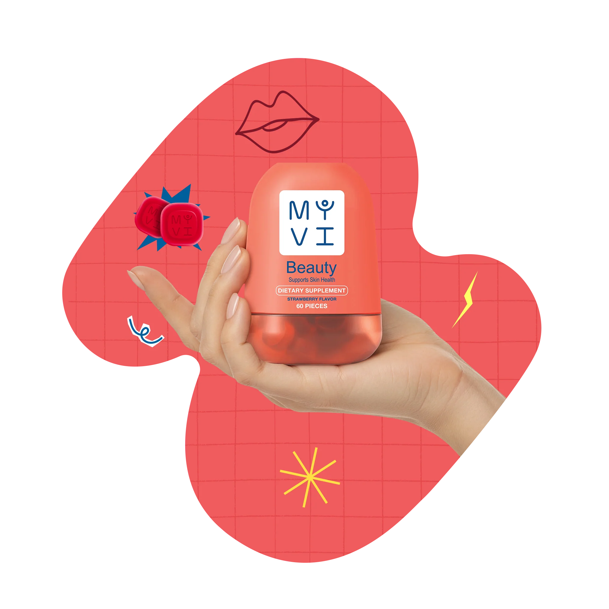 MYVI  MYBeauty Gummies - 60 Pieces