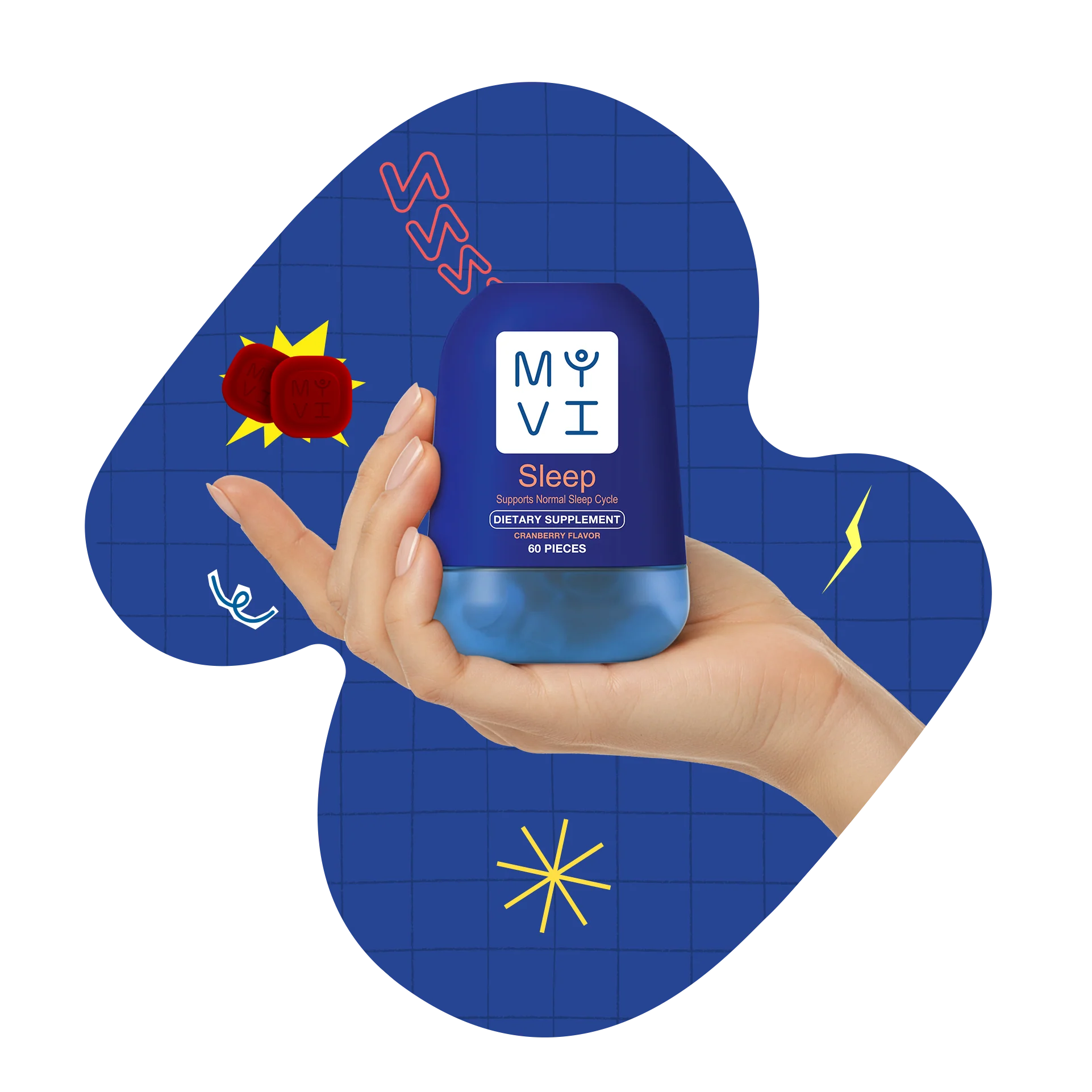 MYVI SLeep Gummies - 60 Pieces