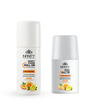 Infinity Vitamin C Roll-On Extra Whitening Deodorant (1 +50ml FREE)