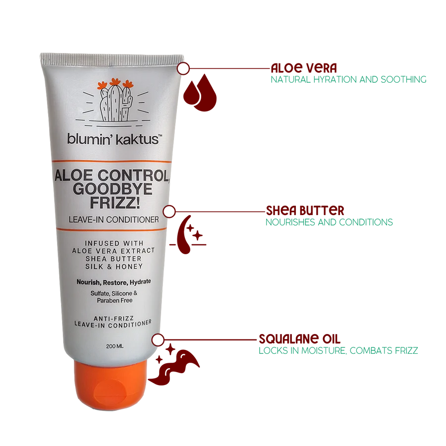 Aloe Control, Goodbye Frizz! Leave-in Conditioner