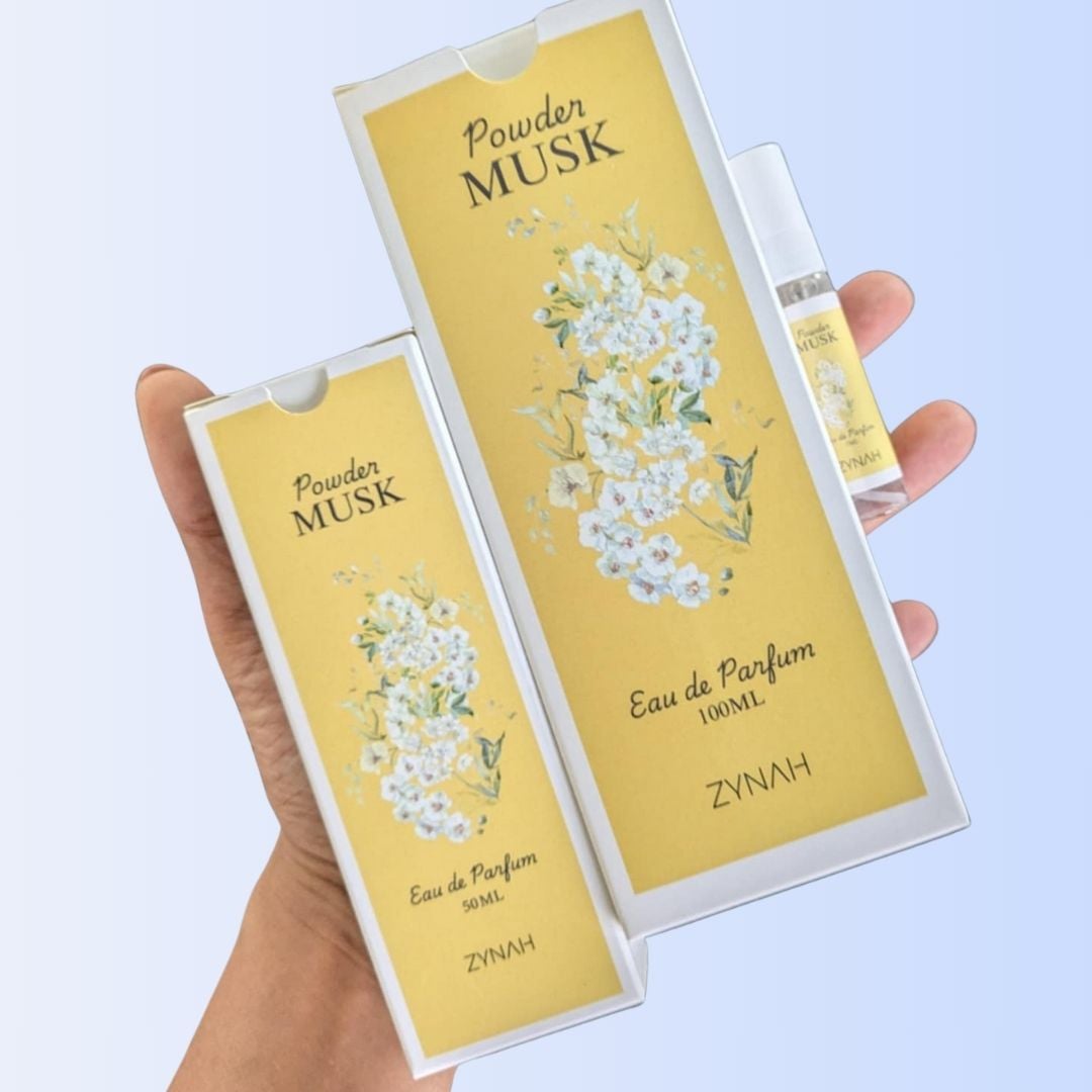 عطر مسك باودر من زينة ثبات طويل وتركيز عالي