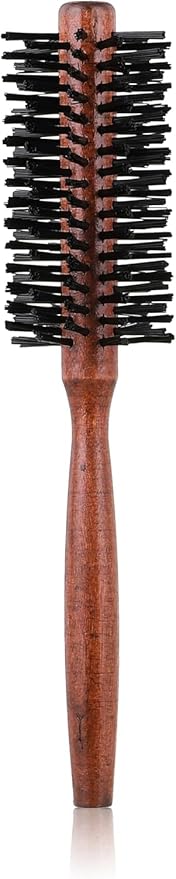 Thermal wooden hair drying brush