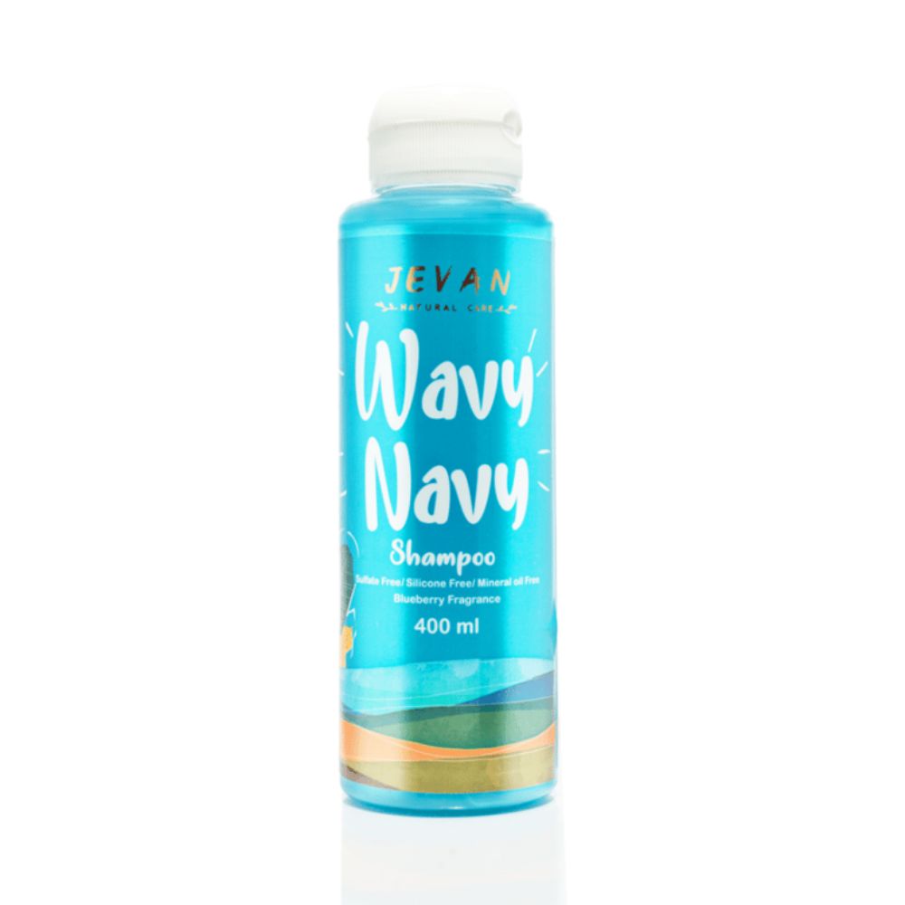 Jevan Wavy Navy Sulfate Free Shampoo